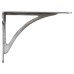 Olde Forge Curved Shelf Bracket - 249 x 174mm - Pewter
