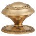 Exel Budget Georgian Round Cabinet Knob - 32mm Diameter - Polished Brass