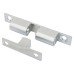 Veel-2 Double Ball Roller Catch - 50 x 8 x 13mm - Satin Chrome - Pack of 5 