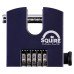 Squire Security Combination Padlock - 75mm Body - 15 x 20 x 65mm Shackle - Blue