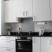 Exel Aluminium Kitchen Splashback - 900 x 750mm - Gloss Silver Exel Aluminium Kitchen Splashback - 900 x 750mm - Gloss Silver