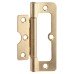 Hurlinge Cabinet Hinge - 100 x 60 x 2mm - Polished Brass - Pair Hurlinge Cabinet Hinge - 100 x 60 x 2mm - Polished Brass - Pair