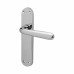 Exel Polished Chrome Latch Door Handle - Arezzo Range - 182 x 39mm Exel Polished Chrome Latch Door Handle - Arezzo Range - 182 x 39mm