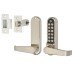 Borg BL5401 Easicode Pro Code Push Button Code Lock and Tubular Latch - Stainless Steel