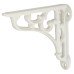 Olde Forge Scroll Shelf Bracket - 100 x 90mm - White Olde Forge Scroll Shelf Bracket - 100 x 90mm - White