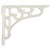 Olde Forge Scroll Shelf Bracket - 100 x 90mm - White Olde Forge Scroll Shelf Bracket - 100 x 90mm - White
