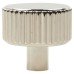 Hendel & Hendel Barrington Round Cabinet Knob - 32mm Diameter - Polished Nickel