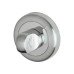 Exel Bathroom Turn & Release - 50mm Diameter - Satin/Polished Chrome