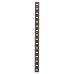 Exel Flat Bookcase Strip - 1829 x 19mm - Brown