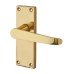 Exel Polished Brass Budget Straight Latch Door - Short Plate - Mia Range - 114 x 42mm Exel Polished Brass Budget Straight Latch Door - Short Plate - Mia Range - 114 x 42mm