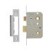 ERA Bathroom Lock - 64mm Case - 44mm Backset - Polished Chrome