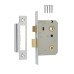 ERA Bathroom Lock - 64mm Case - 44mm Backset - Polished Chrome
