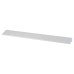 Exel Vora Lipped Edge Cabinet Pull Handle - 128mm Centres - Brushed Aluminium