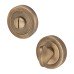 Hampstead Bathroom Turn & Release - 48mm Diameter - Antique Brass