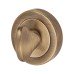 Hampstead Bathroom Turn & Release - 48mm Diameter - Antique Brass
