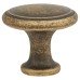 Olde Forge Thorpe Round Cabinet Knob - 30mm Diameter - Antique Brass Olde Forge Thorpe Round Cabinet Knob - 30mm Diameter - Antique Brass
