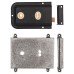 Olde Forge Rim Lock and Cover - 158 x 115mm - Pewter