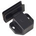 Exel Magnetic Touch Latch for Glass Door with Counter Piece - 41 x 31 x 16mm - Black