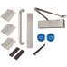 Heavy Duty Pull Door Handle Fire Door Kit - Power Size 2-5 - Push/Pull Mounting - Stainless Steel Heavy Duty Pull Door Handle Fire Door Kit - Power Size 2-5 - Push/Pull Mounting - Stainless Steel
