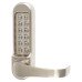 Codelocks CL510 Push Button Code Lock and Tubular Latch - Stainless Steel