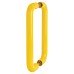 Hoppe AR602/300 Nylon D-Bar Door Pull Handle - Back to Back - 300mm c/c - Golden Yellow