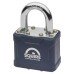 Squire Stronglock Laminated Steel Open Shackle Padlock - 44mm Body - 20 x 20mm Shackle - Blue