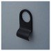Cylinder Pull - 80 x 40mm - Matt Black