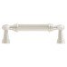 Exel Whitby Lines 10mm T-Bar Cabinet Pull Handle - 96mm Centres - Satin Nickel
