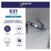 Bostik S31 Neutral Sanitary Sealant - 310ml - Clear