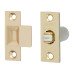 Adjustable Roller Catch - 24 x 59mm Faceplate - Polished Brass - Pack of 5 Adjustable Roller Catch - 24 x 59mm Faceplate - Polished Brass - Pack of 5