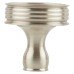 Heritage Brass by M Marcus Venetian Round Cabinet Knob - 32mm Diameter - Satin Nickel Heritage Brass by M Marcus Venetian Round Cabinet Knob - 32mm Diameter - Satin Nickel