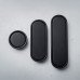 Exel Jarrow Circular Flush Cabinet Pull Handle - 51mm Diameter - Matt Black 