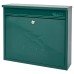 Burg Wachter Elegance Mailbox - 362 x 310 112mm - Green