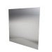 Exel Stainless Steel Kick Plate - Half Door Panel - 838 x 838 x 1.2mm - 8 Screw Holes - Satin