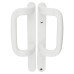 Trojan uPVC Patio Dummy Door Handle - White