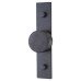 Frelan Hoxton Sturt Cabinet Knob on Fanshaw Backplate - 40mm Diameter - Matt Black Frelan Hoxton Sturt Cabinet Knob on Fanshaw Backplate - 40mm Diameter - Matt Black