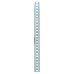 Exel Raised Bookcase Strip - 1829 x 24mm - Bright Zinc Plated