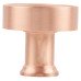 Heritage Brass by M Marcus Florence Round Cabinet Knob - 32mm Diameter - Satin Rose Gold