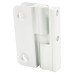 Pro Self Closing Toilet Cubicle Hinge - 12-13mm Panels - Satin Anodised Aluminium