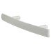 Exel 14mm Curved T-Bar Cabinet Pull Handle - 76mm Centres - Satin Chrome