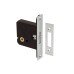 Jedo Sliding Door Bathroom Lock - 76mm Case - 56mm Backset - Satin Chrome