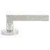 Exel Satin Chrome Door Handles on Round Rose - Sophia Range 
