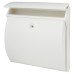 Burg Wachter Classic Plastic Postbox - 375 x 384 x 145mm - White