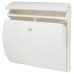 Burg Wachter Classic Plastic Postbox - 375 x 384 x 145mm - White