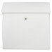Burg Wachter Classic Plastic Postbox - 375 x 384 x 145mm - White