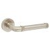 Jedo Satin Nickel Fire Rated Knurled Door Handles on Round Rose - Midtown Range Jedo Satin Nickel Fire Rated Knurled Door Handles on Round Rose - Midtown Range