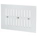 Exel Hit & Miss Vent - 242 x 165mm - Satin Aluminium