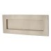 Letter Plate - 254 x 102mm - Satin Nickel