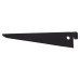 Exel Twin Slot Shelf Bracket - 170mm Length - Black