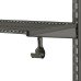 elfa Top Track System - Click In Clothes Hanging Rail Holder Bracket - 40 x 35 x 77mm - Graphite